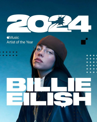 Billie Eilish названа Исполнительницей года по версии Apple Music